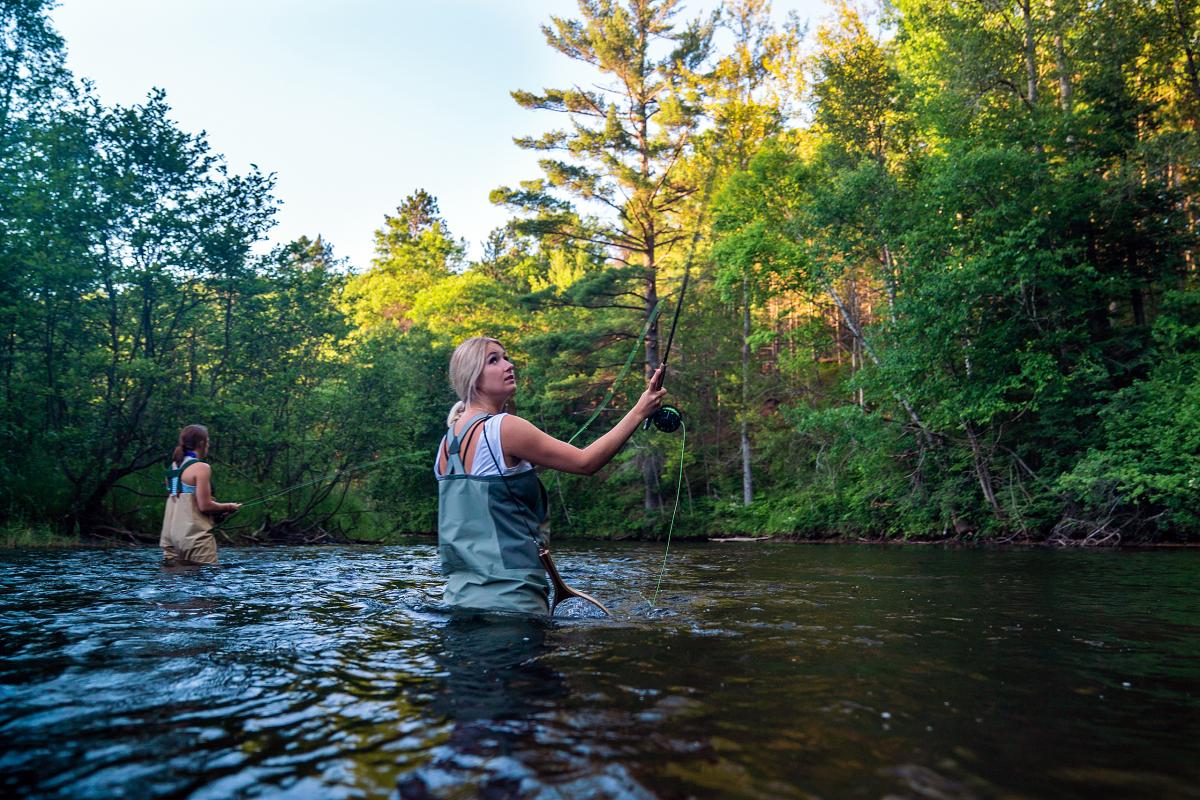 Au Sable River, Michigan