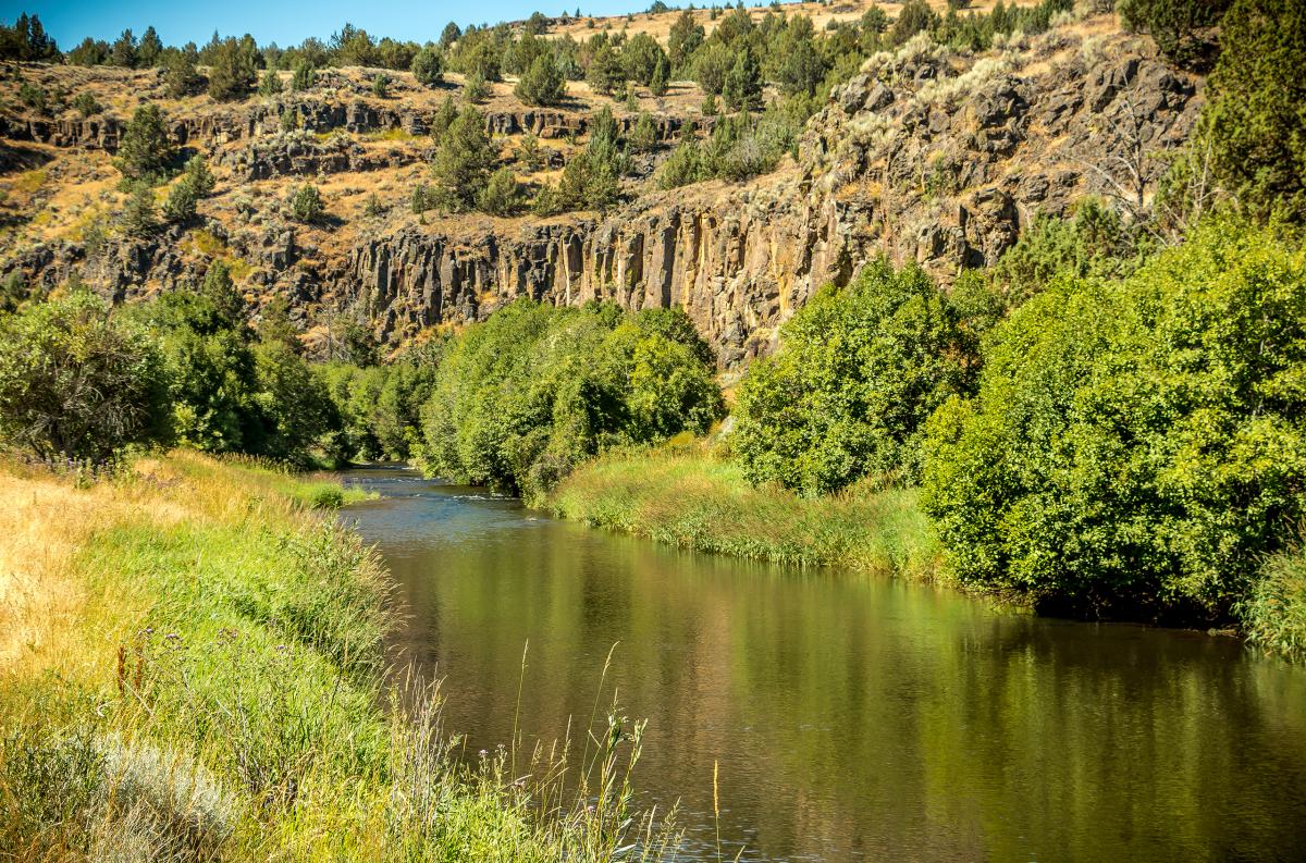 Donner und Blitzen River, Oregon